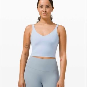 Lululemon Align tank size 4 in Blue Linen